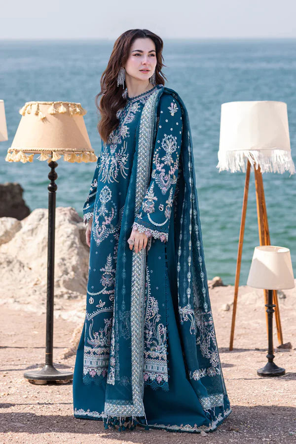 Dilkash Libas 3-Piece Embroidered Lawn DL-577