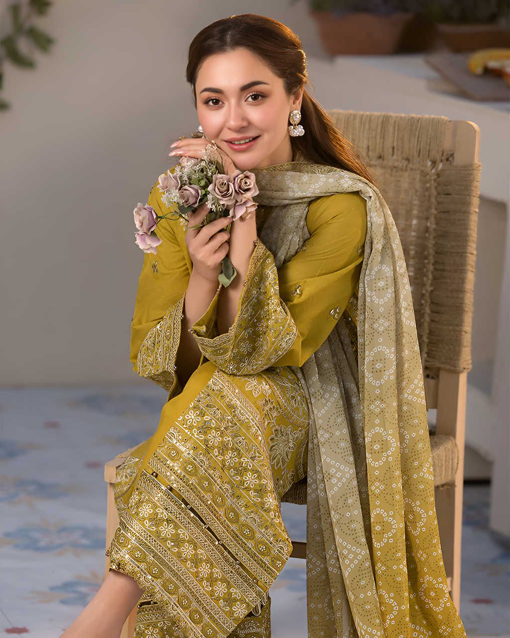 Dilkash Libas Embroidered Lawn 3 Piece DL-119