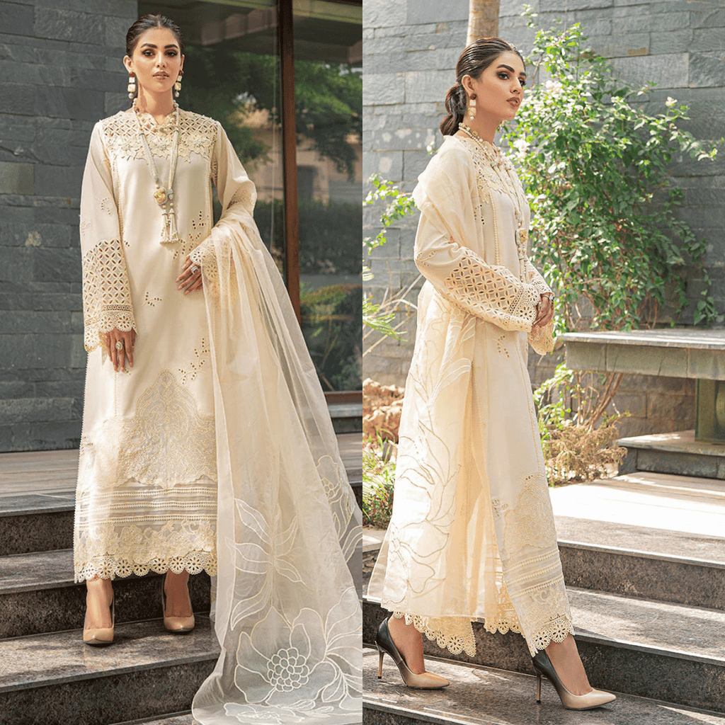 Qalamkar Embroidered Lawn 3-Piece DL-571