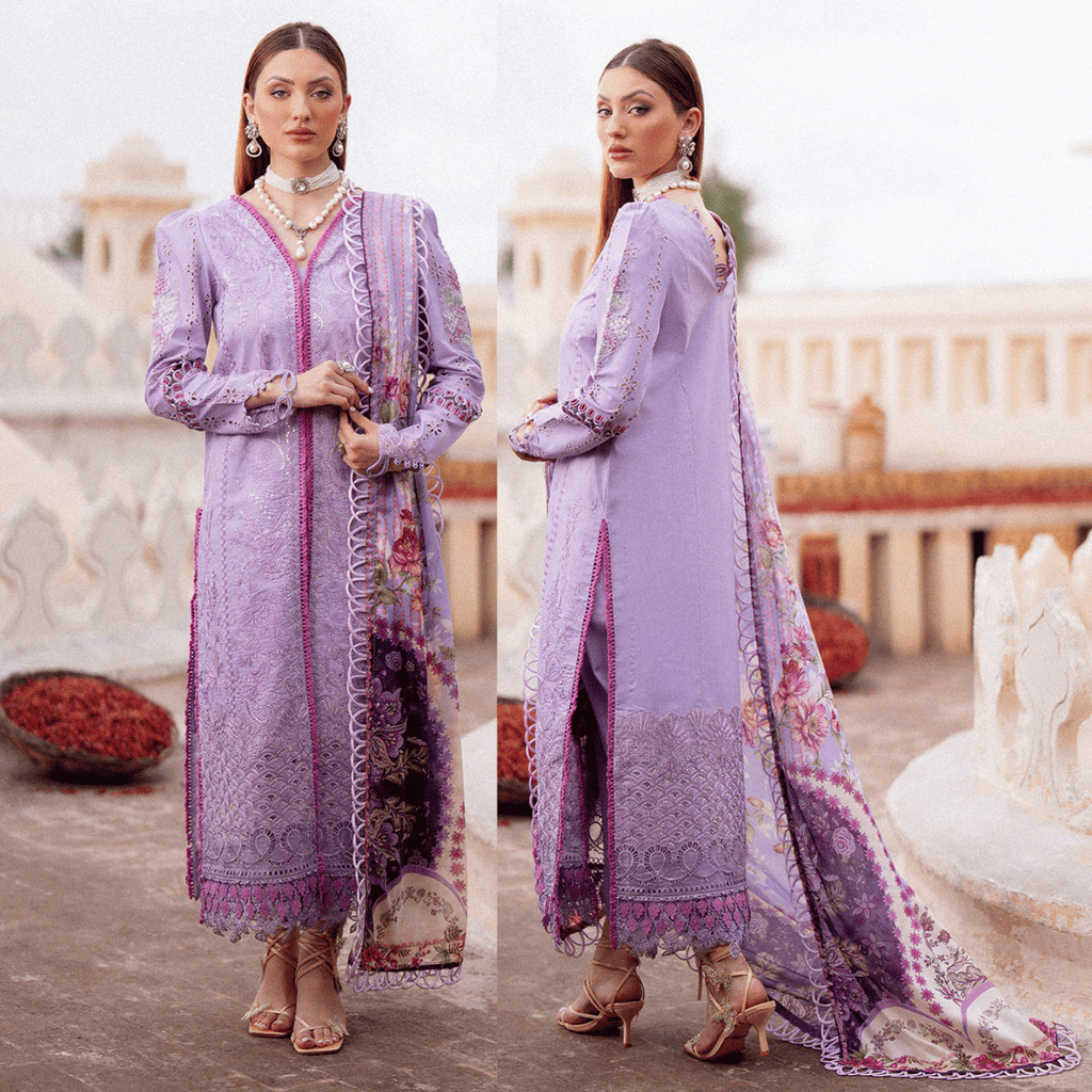 Zarposh Lawn 3 Piece Embroidered Suit DL-582