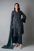 Bareeze Embroidered 3 Piece Lawn DL-3024