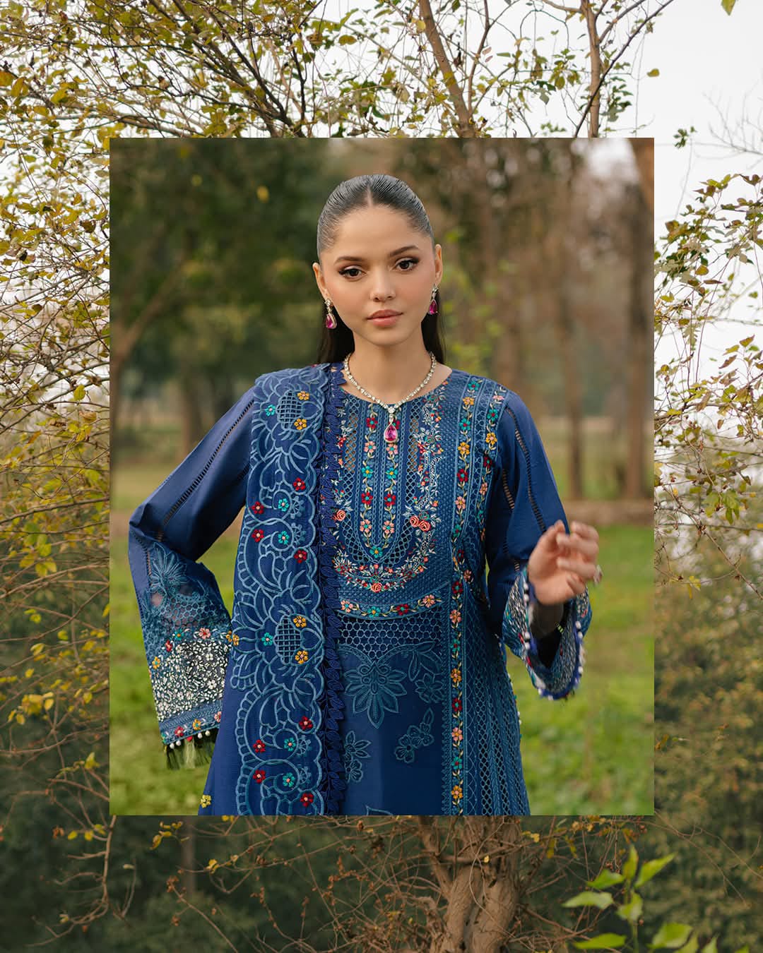 DL- Lawn Dress K-4058