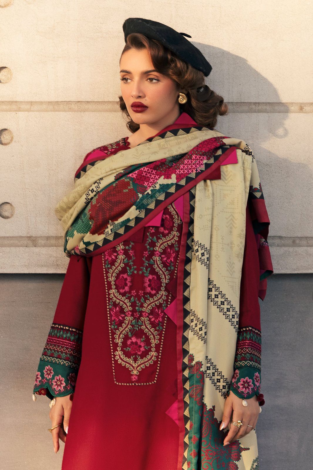Charizma Embroidered Lawn 3 Piece DL-1015