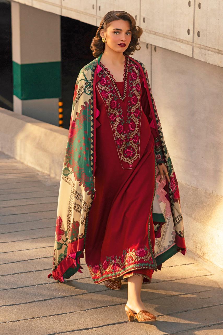 Charizma Embroidered Lawn 3 Piece DL-1015