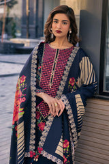 Charizma Eid Collection Lawan Embroidered 3 Piece DL-1017