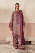 Baroque Embroidered Lawn 3 Piece Suit DL-1011