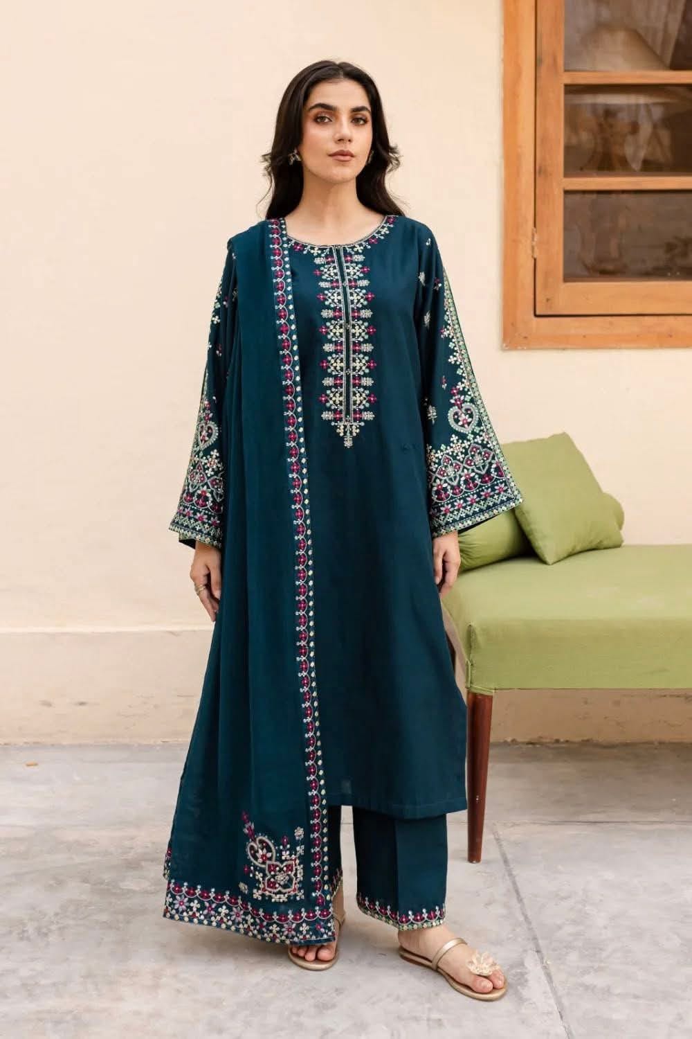 DL- Lawn Dress K-3270