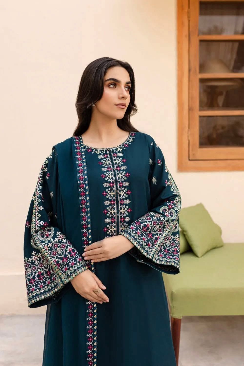 DL- Lawn Dress K-3270