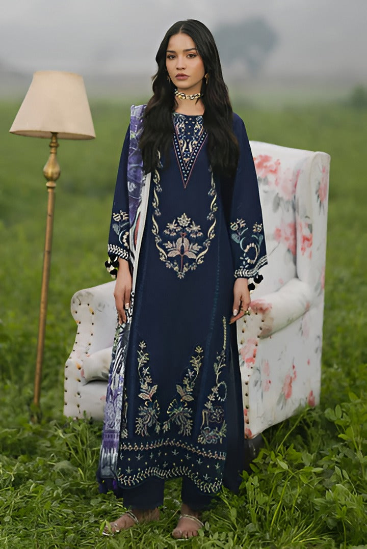 IZEL Lawn Embroidered Three Piece IZ-282