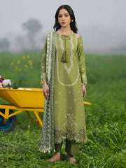 IZEL Summer 3PC Lawn Embroidered Suit - IZ288