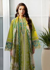 EID COLLECTION Bin Ilyas Embroidered lawn Three Piece DL-42