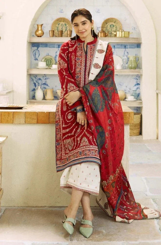 DL- Lawn Dress D- 058