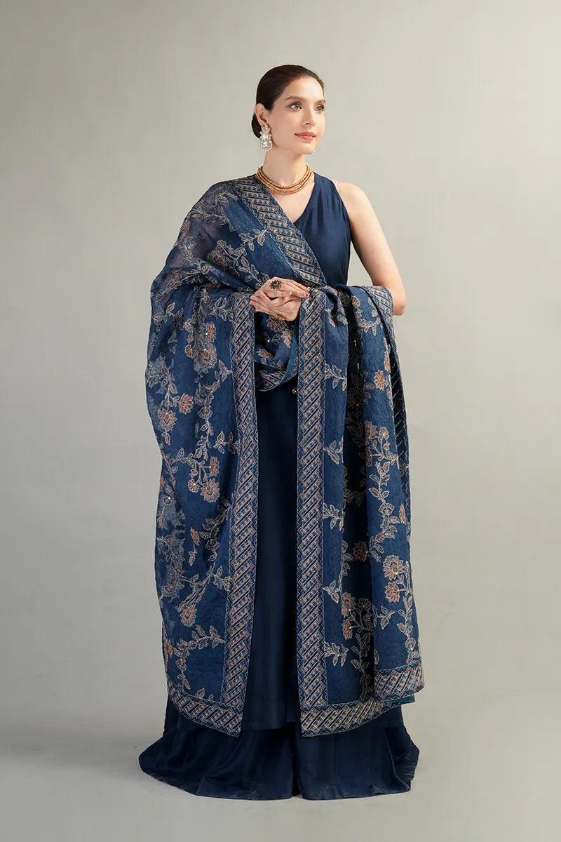 Dhanak 3-Piece Embroidered Dress D-GD T13