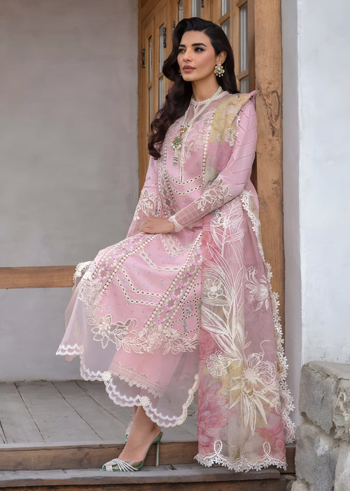 Crimson Luxury Lawn Embroidered 3 Piece DL-103