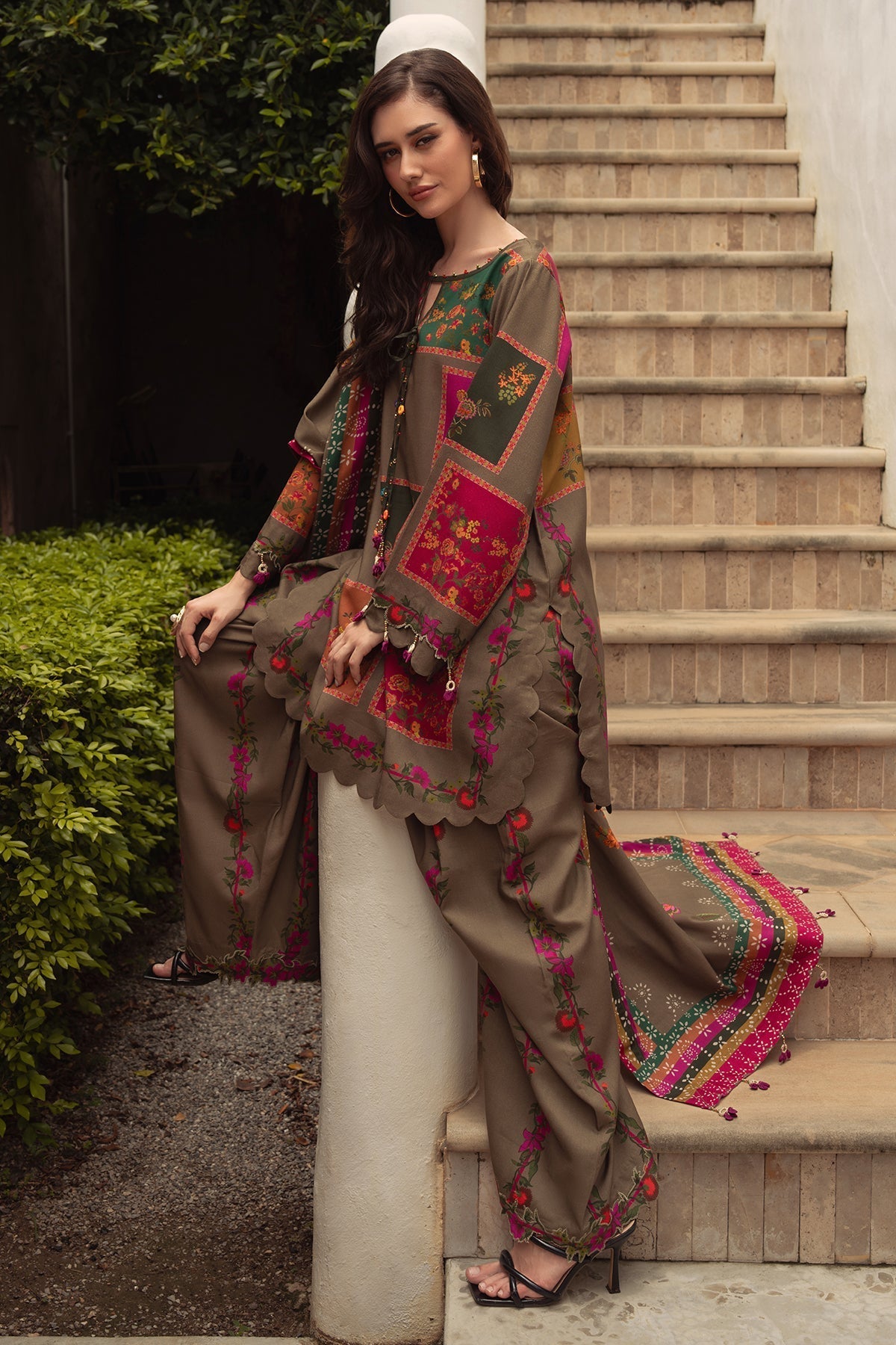 DL- Lawn Dress K-3271