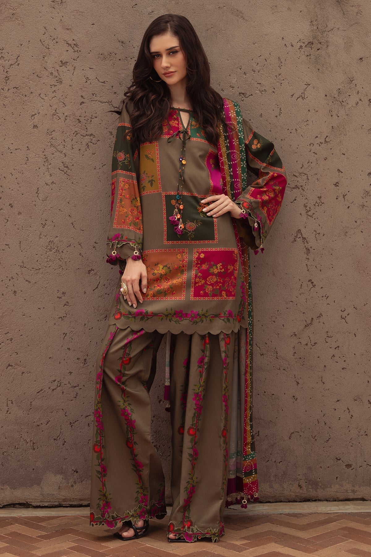 DL- Lawn Dress K-3271