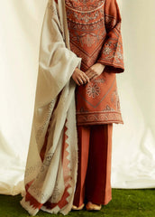 Dhanak 3-Piece Embroidered Dress D-GD 9104